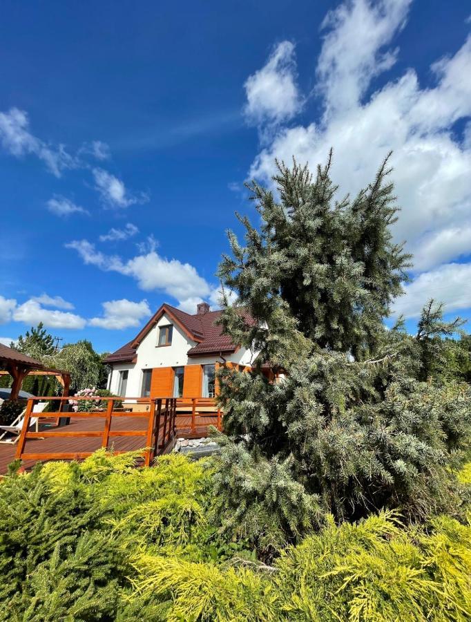 Dom Ogrodem Otulony Vila Bakalarzewo Exterior foto