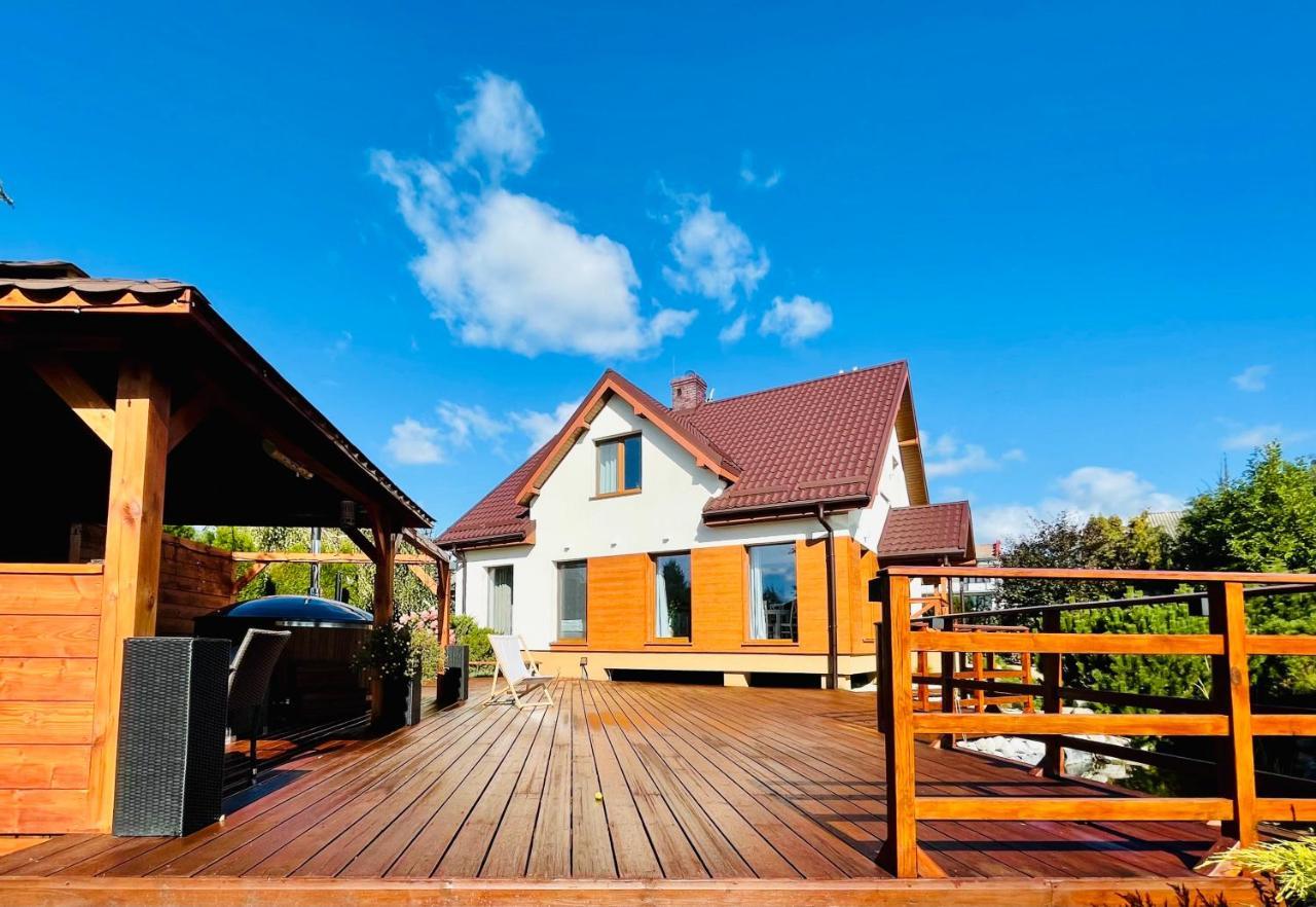 Dom Ogrodem Otulony Vila Bakalarzewo Exterior foto