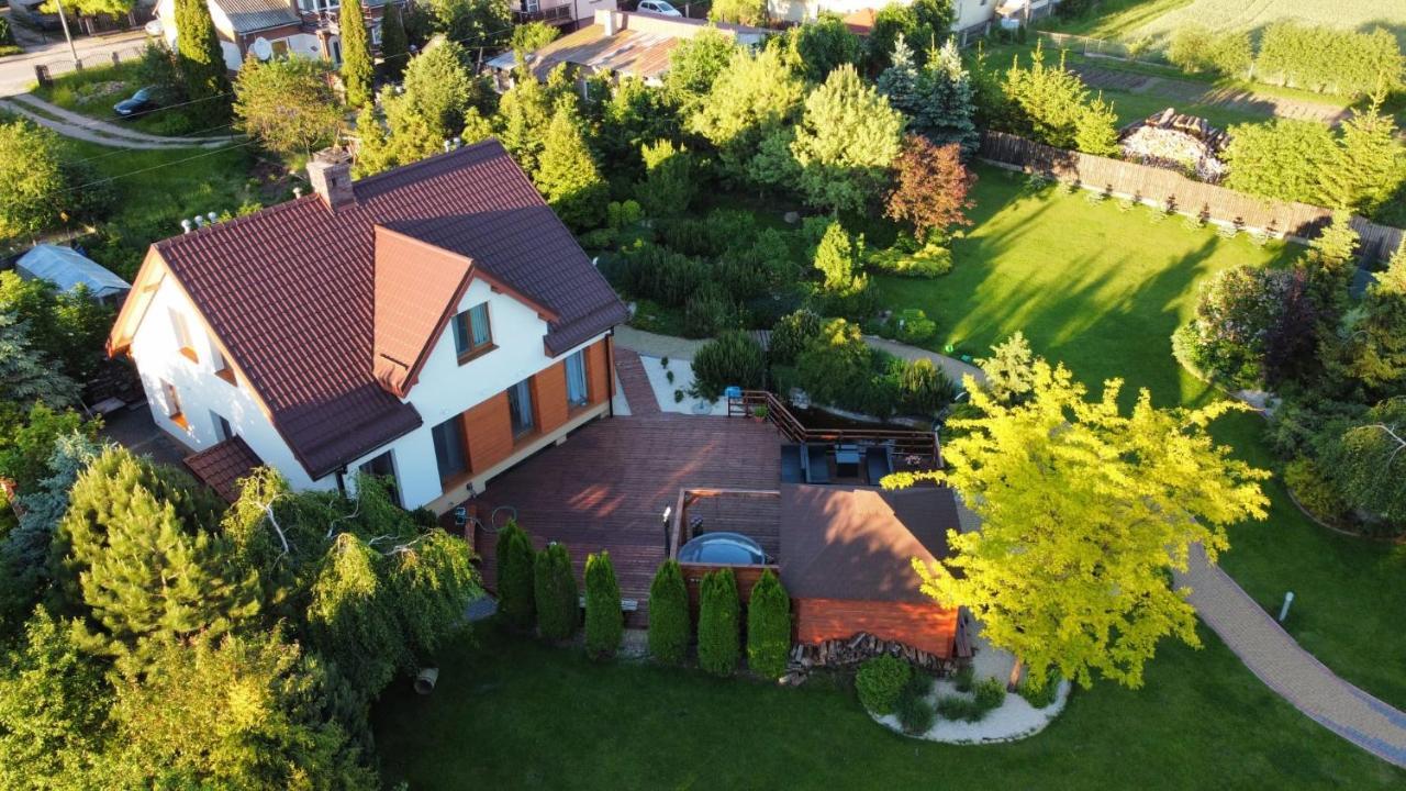Dom Ogrodem Otulony Vila Bakalarzewo Exterior foto